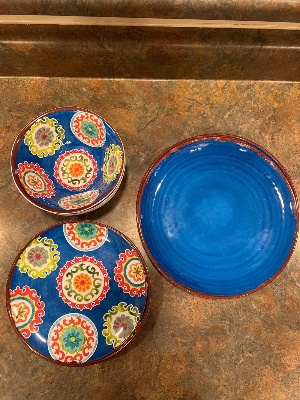 Laurie Gates vibrant blue